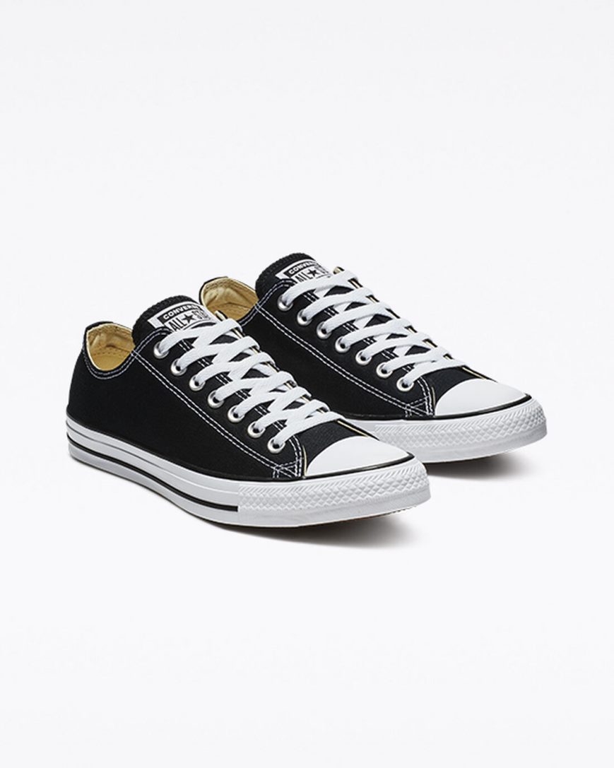 Tenis Converse Chuck Taylor All Star Classicos Cano Baixo Masculino Pretas | PT L0T73P9